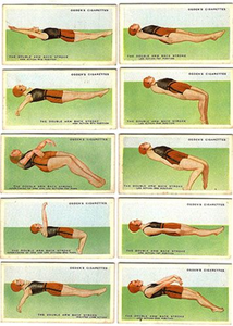 Ogden Swimming Instruction Cards, 1930